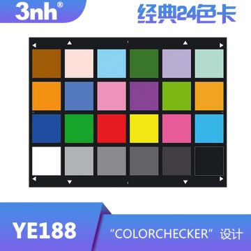 24色色卡 ColorChecker测试图卡色彩再现测试图色彩白平衡测试卡