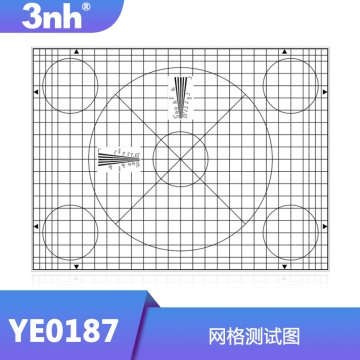 3nh网格测试图EIAJ测试图卡YE0187分辨率楔测试卡分辨率评估chart